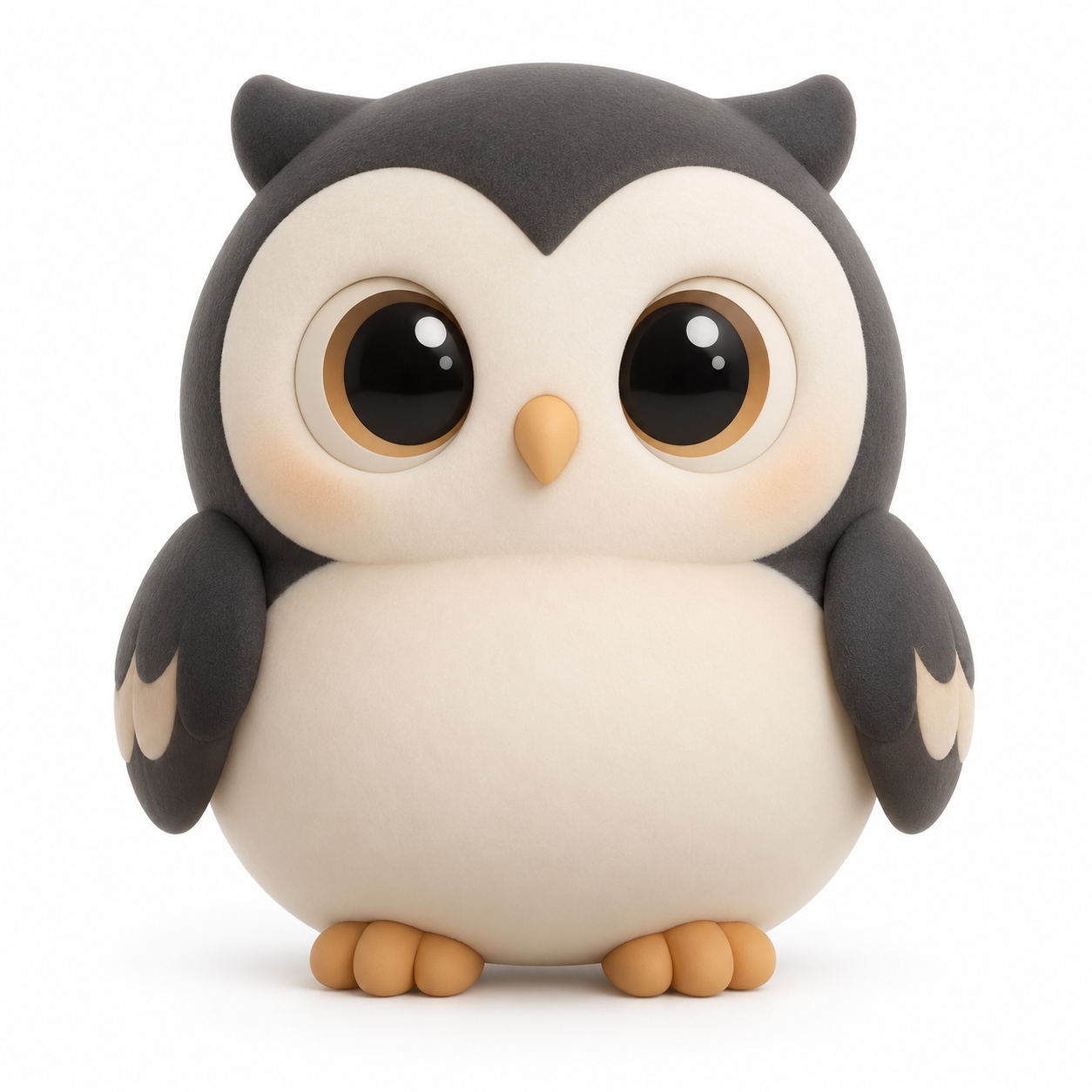 Zachte ronde uil